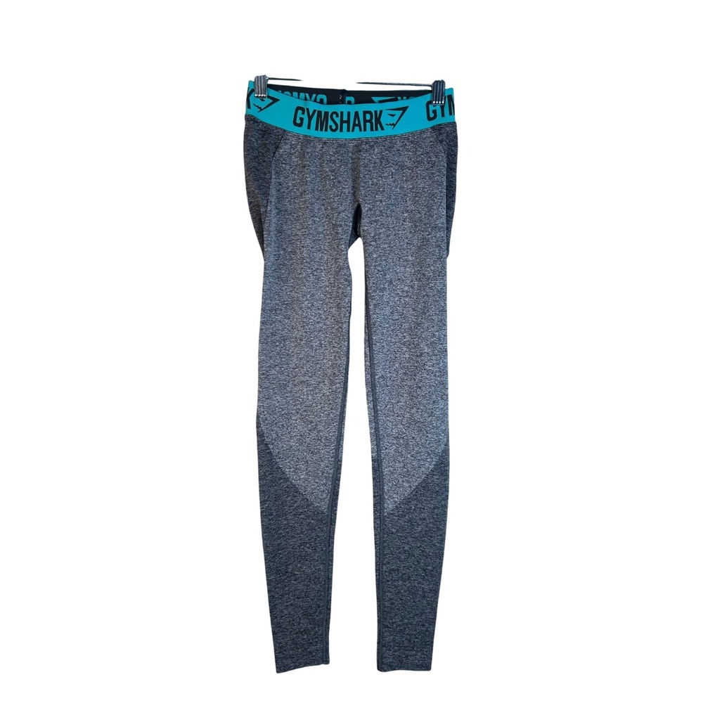 Gymshark Women Gray Flex Seamless High Waisted Leggings Small